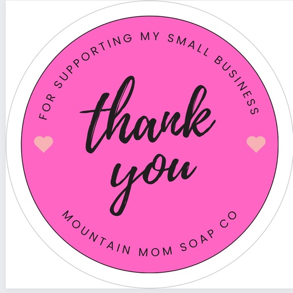 VANILLA&COCONUT Glycerin Bar Soap/ Mountain Mom Soap Co/ 4.5 oz / pink - Picture 9 of 9